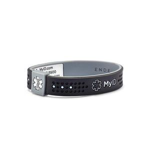 MyID SPORT | Bracelet | Gray/Black | X-small